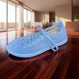 Women's allbirds Blue Wool Tree Piper Sneakers Shoes Size 9